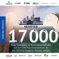 17.000 Meter Speedpipes - unsere Zahl des Monats im August