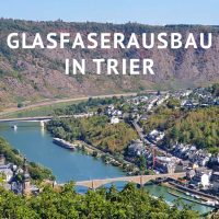 Glasfaser von der Ciociola Gruppe in Trier