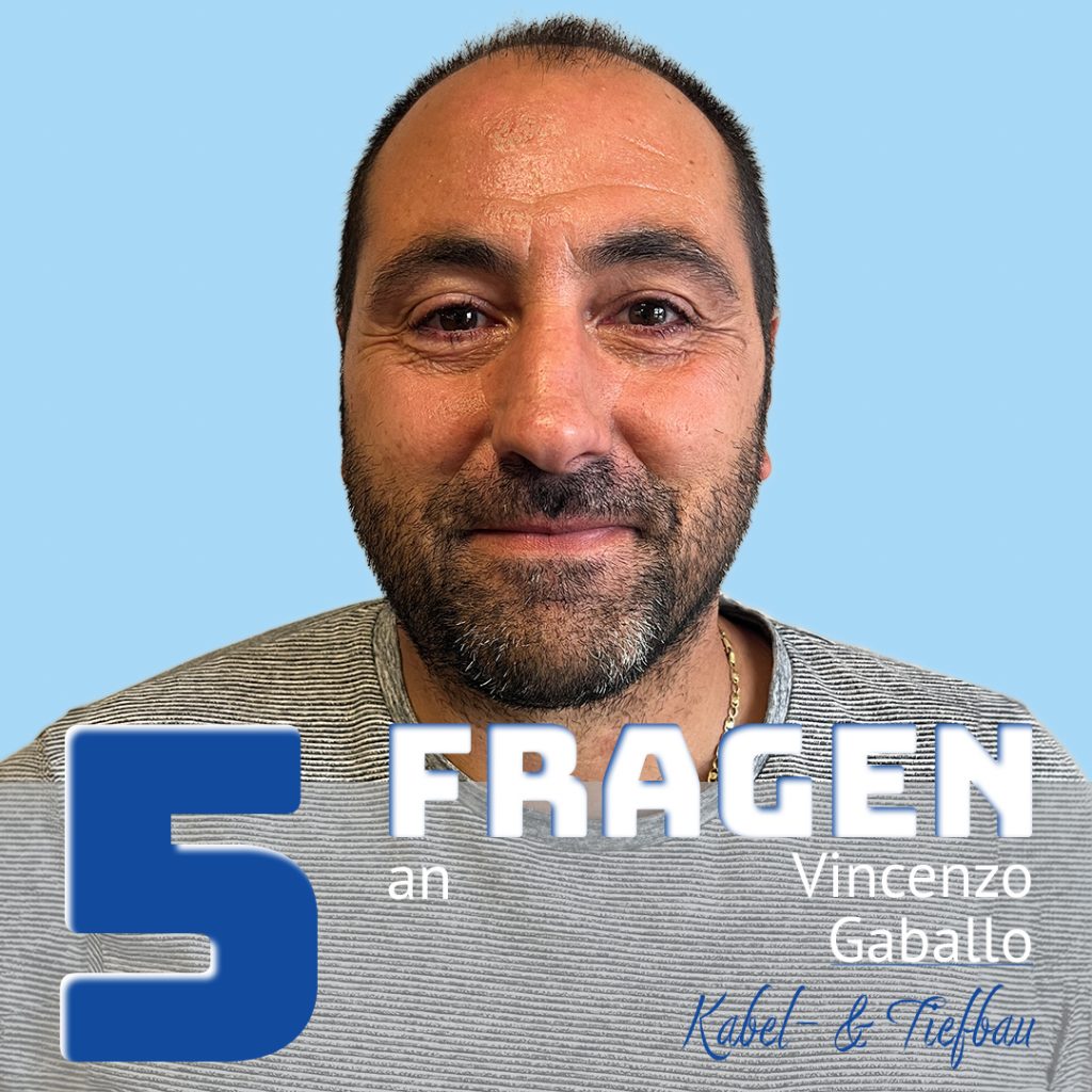 5 Fragen an Vincenzo Gaballo